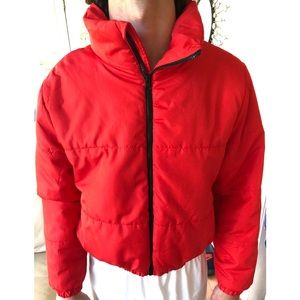 Red Puffer Jacket